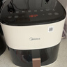 美的（Midea）智能空气炸锅蒸烤一体家用 可视触控全自动蒸汽嫩炸 免翻面空气炸锅大容量5.3L电炸锅  MF-KZC5388 实拍图