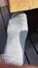 京东京造【100%纯棉10A抗菌】春夏袜子男防臭透气休闲商务中筒袜 黑灰 实拍图