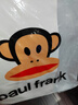 大嘴猴（paul frank）长袖t恤男春秋季条纹纯棉宽松卫衣男打底内搭外套 卡其拼深棕 2XL 实拍图