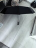 天堂 全自动雨伞三折 10骨加固一键开收易甩干简约晴雨伞 乌木黑 实拍图