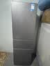 美的220L三门冰箱小型家用节能省电低噪六档调温租房宿舍办公小户型 MR-231T钛钢灰-星烁【一级节能】 实拍图