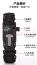多功能户外伞绳手链打火石指南针登山救生手绳求救哨应急生存装备 多功能手链-藏青-1个装 实拍图