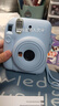 富士（FUJIFILM）instax  mini12 一次成像 立拍立得相机 mini12 绣球蓝 套餐一（官方标配+白边相纸10张） 实拍图
