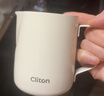 CLITON咖啡拉花杯鹰嘴意式拉花缸304不锈钢打奶泡杯带刻度打奶缸350ml 实拍图