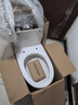 松鲸 卫浴家用马桶坐便器大冲力超漩虹吸式静音连体座便器小户型马桶 直冲型【大冲力】400坑距 实拍图