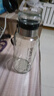 【送杯套】大容量加厚玻璃杯子便携吨吨杯茶水分离带杯套泡茶水杯 透明 1000ml吨吨桶 1只装 实拍图