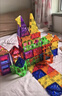 布鲁奇钻面彩窗磁力片儿童玩具男孩3-6岁磁力积木益智玩具1-3岁生日礼物 实拍图