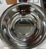 京东京造304不锈钢洗菜盆调料和面盆腌肉盆洗菜沥水篮盆筛套装 二件套26cm 实拍图