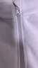 戴维贝拉（DAVE＆BELLA）摇粒绒儿童外套休闲男童上衣洋气宝宝衣服女童外衣秋冬新款童装 烟紫色DB4237540-C 100 cm（建议身高90-100cm） 实拍图
