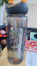 富光大容量塑料水杯子运动水壶吸管杯学生便携太空杯夏2000ML黑 实拍图