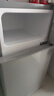 华宝小冰箱小型家用出租房用冷藏冷冻两用一级能效节能省电迷你宿舍寝室办公室二门电冰箱 【店长推荐】58L银色【一级能效】 实拍图