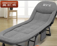 奥凯弗OKeefe折叠床躺椅午休床多功能单人行军床办公室午睡床陪护床灰色 实拍图