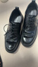百丽通勤商务皮鞋男鞋春夏牛皮褶皱皮休闲皮鞋A1373 黑色-单里 43 实拍图