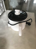 美的（Midea）电煮锅 宿舍小电锅 电蒸锅 学生寝室一体泡面小火锅电煮锅 多功能锅 电热锅 XZE1613 配蒸笼 1.7L 实拍图