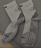 悠途（UTO）美利奴羊毛袜男运动袜子户外登山跑步运动袜 远山灰 L 实拍图