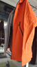 迪卡侬（DECATHLON）硬壳冲锋衣男女春秋登山防风防水单层夹克风衣运动外套MH500 霞光橙（男女同款）- 亚洲款 新款上市 加内胆选大一码 M 实拍图