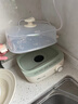 小熊（Bear）蒸蛋器 煮蛋器 双层小型电蒸锅1-2人用 自动断电早餐神器 ZDQ-E12N1 实拍图