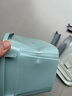 塑料收纳箱家用加大容量整理储物箱子多功能装衣服玩具收纳盒 北欧蓝专享 24*18*14cm 【不带轮】 实拍图