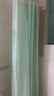 富居浴帘防霉加厚防水布防透卫生间干湿分离隔断帘高档180*180cm绿 实拍图