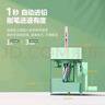 得力（deli）自动进笔削笔机/转笔刀/卷笔刀削笔刀 自动排除断芯儿童学生文具考试生日开学礼物绿 实拍图
