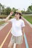 安踏（ANTA）零压速干T丨跑步T恤女士夏季羽毛球健身透气短袖训练运动上衣 【小蛮腰-亲肤速干】雪花白-7 M /女165 实拍图