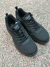 安踏男鞋运动鞋男春夏季男士软底网面透气跑步鞋休闲鞋皮面防水鞋子男 【热卖推荐款春夏季新款男鞋】黑色 42 （8.5码） 实拍图