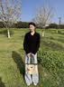 CALWAN KEODH轻奢托特包包女款大容量品牌单肩手提包生日七夕情人节礼物送女友 蓝色【附近仓/今，次日达】赠爱人 实拍图