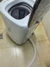 智洁小天使婴儿迷你洗衣机3.5kG高温煮洗全自动洗衣机宝宝小型儿童带智能烘干杀菌除螨洗烘一体机家用 3.5KG炫黑+全国联保+蓝光洗涤+洗脱一体 波轮 实拍图