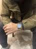 瑞之缘（ONTHEEDGE）手表男款瑞士夜光正品品牌防水男士机械十大男生名表男式商务腕表 瑞士机芯- 间金蓝面钢带【送皮表带-终身保修】 41mm 实拍图