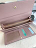 金利来（Goldlion）钱包女2026新款女士长款真皮多功能高档手拿包时尚钱夹大容量手包 粉色【官方授权-假一罚十】 实拍图