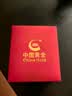 中国黄金（CHINA GOLD）18K金小方糖耳钉女款直针款养耳洞耳饰情人节生日礼物送女友爱人 18K金小方糖耳钉 约0.45g 实拍图