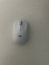 罗技（Logitech）M221 轻音鼠标 无线鼠标 办公鼠标 对称鼠标 带无线微型接收器 米白色 实拍图