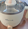 小熊（Bear）电煮锅 宿舍小电锅泡面火锅 电蒸锅蒸煮一体多功能多用途电热锅 1.7L屉蒸蒸笼电蒸锅 DRG-E17D2 实拍图
