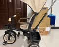 ANGI BABY儿童三轮车1-3-6岁车宝宝三轮车脚踏车遛娃神器多功能手推婴儿车 米色 【可坐可躺+可折叠】 推骑两用婴儿推车周岁生日礼物 实拍图