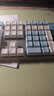 达尔优（dareu）EK815机械合金版键盘 有线键盘  电竞游戏键盘 多键无冲108键单光 女生 白色蓝色 茶轴 实拍图