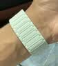 MSSM适用苹果手表表带apple watch S12/11硅胶磁吸iwatch s10/9/se3/Ultra4/3/2回环运动表带 淡薄荷 实拍图