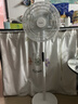 美的（Midea）【闪拆系列】一键闪电拆装直流变频家用语音电风扇一级能效轻音落地扇大风力卧室立式电扇SDJ30BC 实拍图