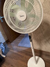 美的（Midea）【幸运草安睡1S】一级能效直流变频声控电风扇家用遥控卧室静音落地扇台式桌面抗菌大风力转页扇 实拍图
