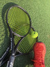 尤尼克斯（YONEX）网球拍102大拍面260g全碳素EZONEACE湖蓝已53磅附贈品 实拍图