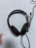 漫步者（EDIFIER） K800头戴式有线耳机 电脑耳机 手机耳机 超重低音线控带麦可通话电脑耳麦 办公教育 网课学习 USB版 黑色 实拍图
