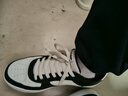 特步情侣男女板鞋小白鞋空军一号春夏透气耐磨百搭运动板鞋休闲鞋 实拍图