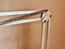 毕亚兹平板支架 手机支架网课懒人直播 床上悬臂桌面俯拍支撑折叠架适用Switch/ipadC37白【4-12.9英寸】 实拍图