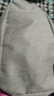 运动跑步包男休闲斜挎包手机包防泼水健身包女单肩包 灰色 实拍图