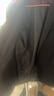 马尼亚袋鼠【次日达可选】春夏新款西服套装男士修身商务正装外套职业西装整 (西服+西裤+衬衫)黑色7件套 3XL 【125-140斤】 偏小 实拍图