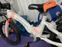 永久（FOREVER）儿童自行车男女款小孩单车可折叠脚踏车4-6-8-10岁辅助轮16寸橙色 实拍图
