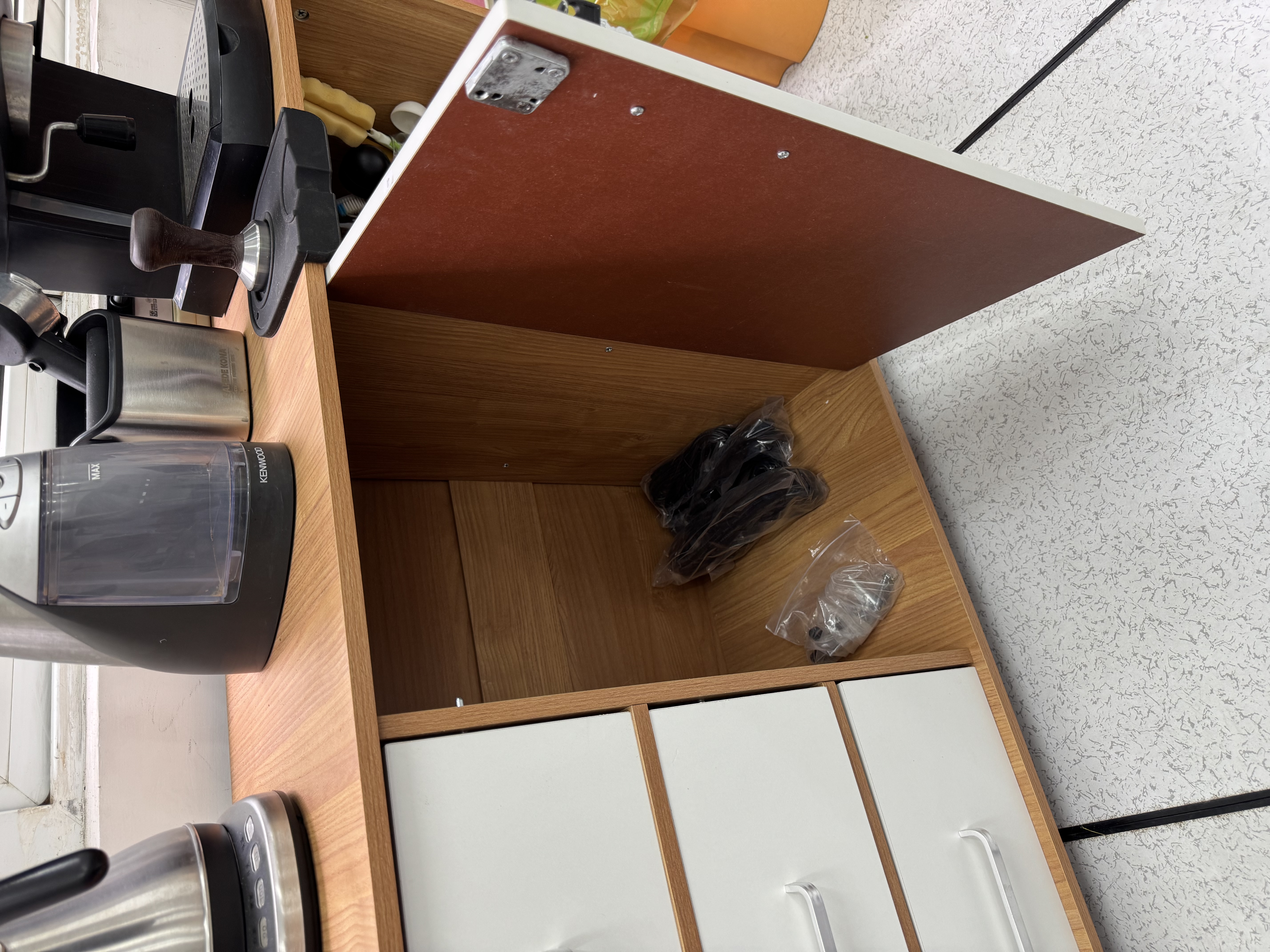 信京文件柜矮柜木质办公资料柜桌下收纳柜带锁柜子置物边柜办公室 实拍图
