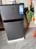 奥克斯小冰箱家用小型迷你冷藏冷冻两用出租房宿舍用节能省电寝室办公室电冰箱 【节能省电】156灰【高效保鲜 铜管速冷】42L 实拍图