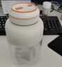 欧美邦榨汁机果蔬原汁机便携小型水果做果汁机多功能榨汁吨吨桶榨汁杯冰沙机奶昔机搅拌杯明星同款 1300ml米白色一杯双盖【可碎冰】 38页刀头 实拍图