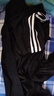 阿迪达斯（adidas）外套男女春季跑步运动立领拉链夹克外套运动服 黑/白 2XL 实拍图