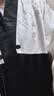 三省六部·礼部【八万春】新中式丝绸暗纹提花男士双面穿汉服 黑色 双面穿 均码 2码 晒单实拍图
